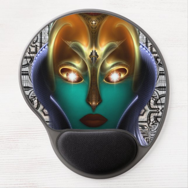 Daria Cyborg Queen Tech Gel Mousepad (Front)