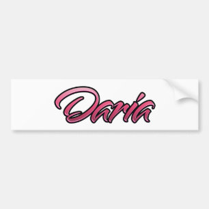 Daria faded pink Aufkleber Sticker