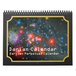 Darian Calendar: Martian Perpetual Calendar