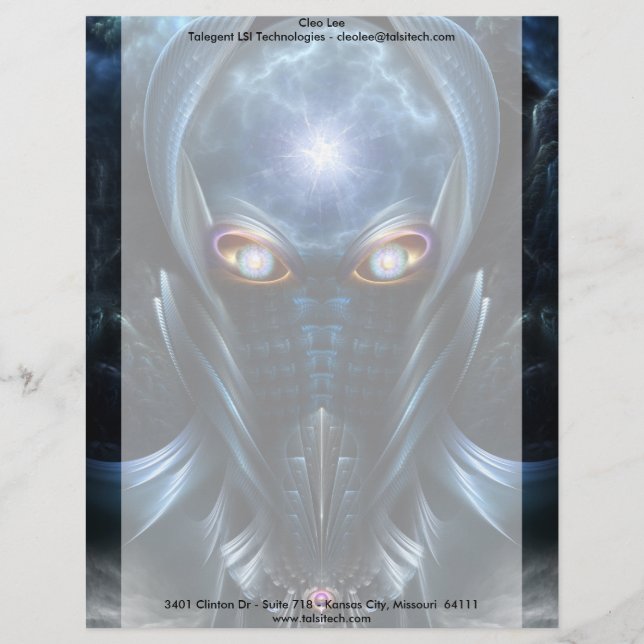 Darian Warrior Letterhead (Front)