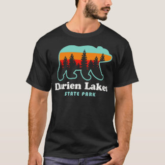 Darien Lakes State Park Camping Bear Fishing Hikin T-Shirt