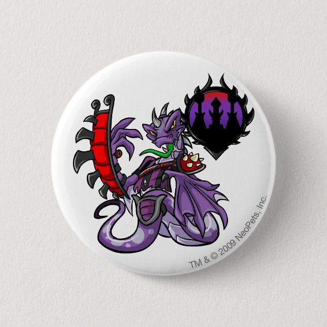 Darigan Citadel Team Captain 1 Button (Front)