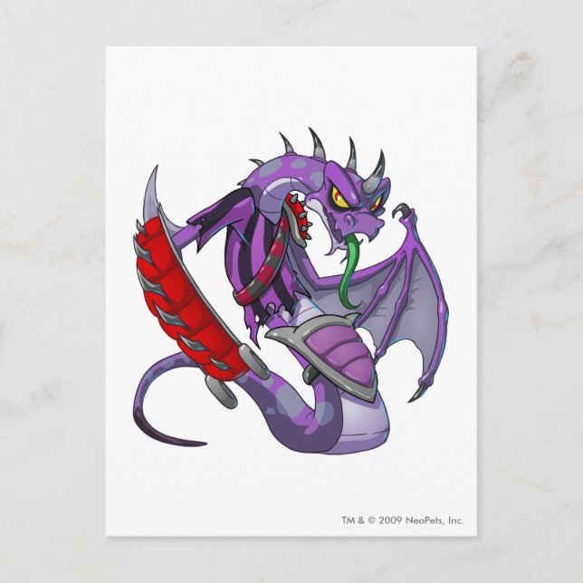 Darigan Citadel Team Captain 2 Postcard (Front)