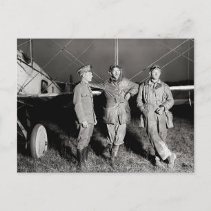 Daring Aviators, 1919 Postcard