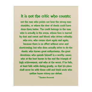 Daring Greatly - Acrylic Art