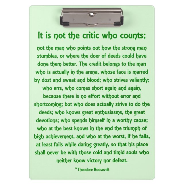 Daring Greatly - Clipboard (Front)