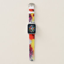 Daring Plaid Customizable Apple Watch Band