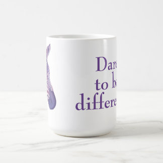 Daringly Different Purple Zebra Mug