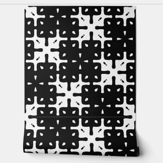 Dark Abstract Tiling Pattern Wallpaper