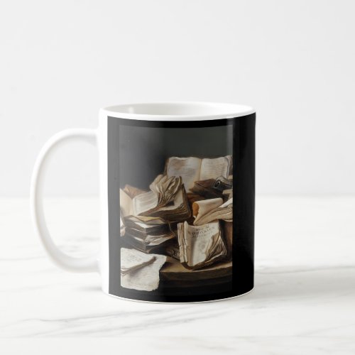 Dark Academia Aesthetic Book Coffee Mug