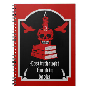 Dark Academia Aesthetic Notebook