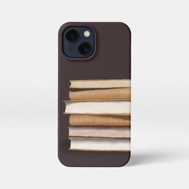 Dark Academia Antique Books iPhone Case (Back)