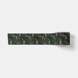 Dark Academia Book Lover Satin Ribbon