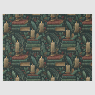 Dark Academia Book Lover Tissue Paper