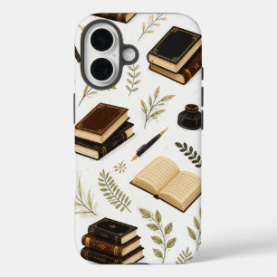 Dark Academia Books Phone Case - Vintage Library