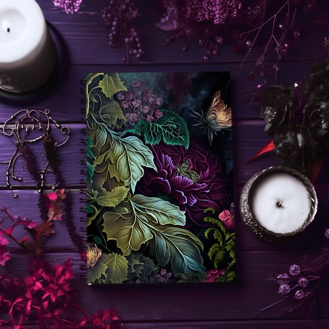 Dark Academia Floral Design Notebook (Creator Uploaded)