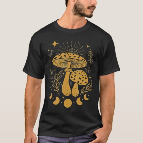 Dark Academia Goblincore Witchy Moon  Classic T_Sh T_Shirt