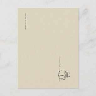 Dark Academia – ink pot Art   Introvert Gift Book  Postcard