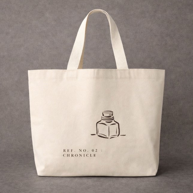 Dark Academia –Introvert Gift Library Book Large Tote Bag (Creator Uploaded)