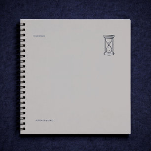 Dark Academia Night Owl Study Notebook