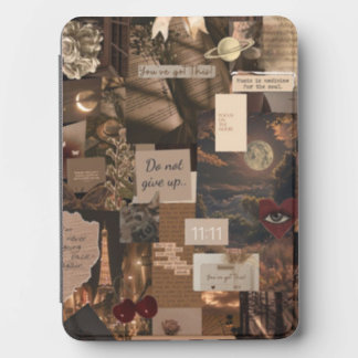 Dark Academia Vintage Collage Tablet Case | Aesthe Kindle Cover