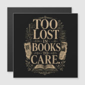 Dark academia vintage reader book lover (Front/Back)