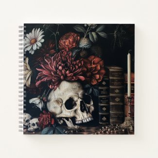 Dark Academic Notebook