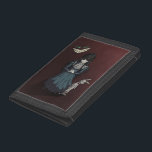 Dark Alice Wallet<br><div class="desc">Alice in Wonderland in a darker, creepier style. The white rabbit and Cheshire join a pale faced, red eyed Alice.</div>