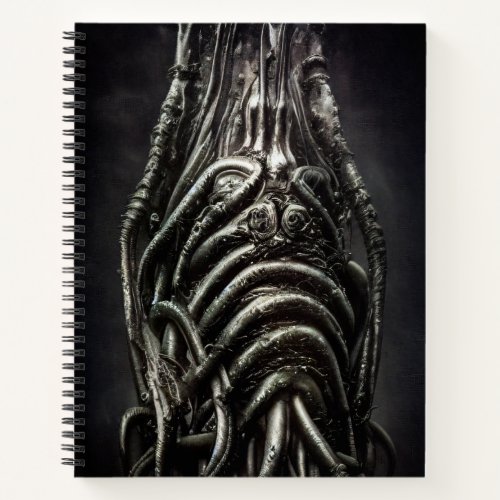Dark Alien Statue of an Ancient Eldritch Horror Notebook