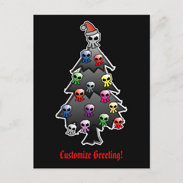 Dark and Gothic Holiday Greeting (Front)