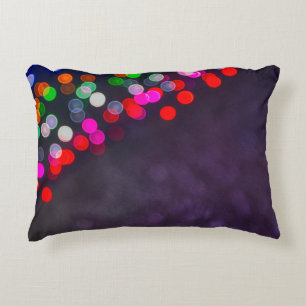 Dark and light accent pillow