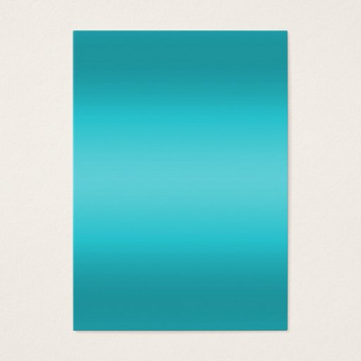 Customizable Dark and Light Aqua Blue Gradient - Turquoise Business Card