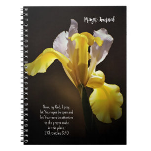Dark and Light Flower Prayer Journal