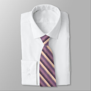 Dark and Light Purple New Year's Fireworks Neck Tie