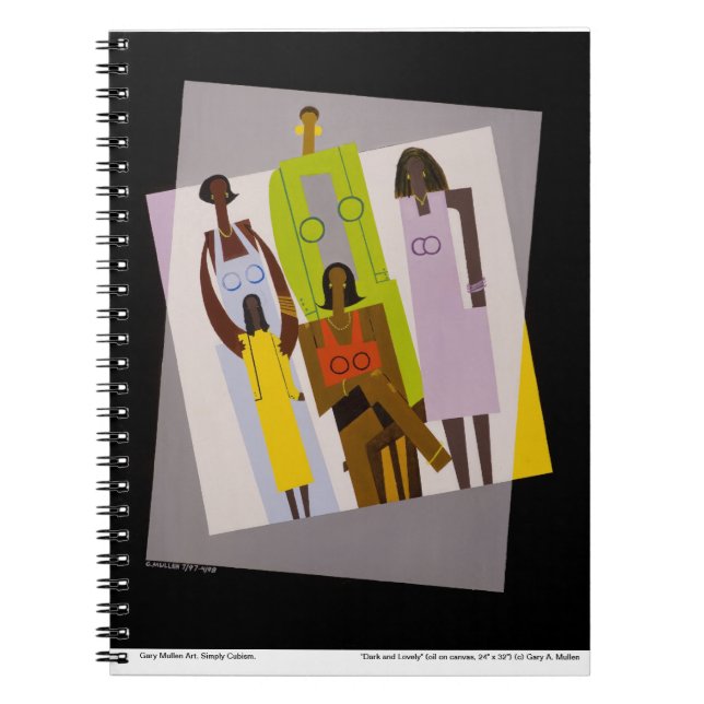 "Dark and Lovely" Notebook (Front)