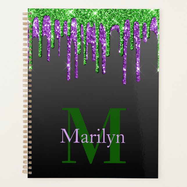 DARK AND SPOOKY HALLOWEEN  PLANNER (Front)