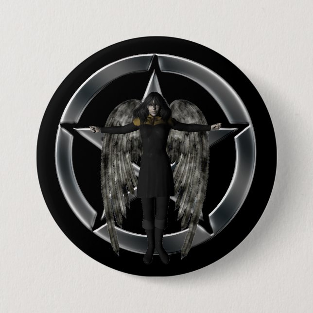 Dark Angel Button (Front)