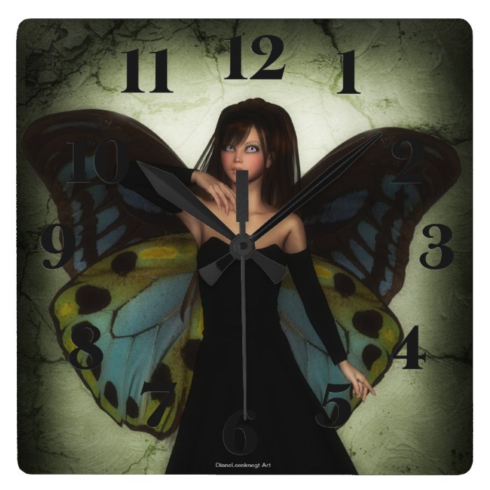 Dark Angel Dolly Dearest Wall Clock