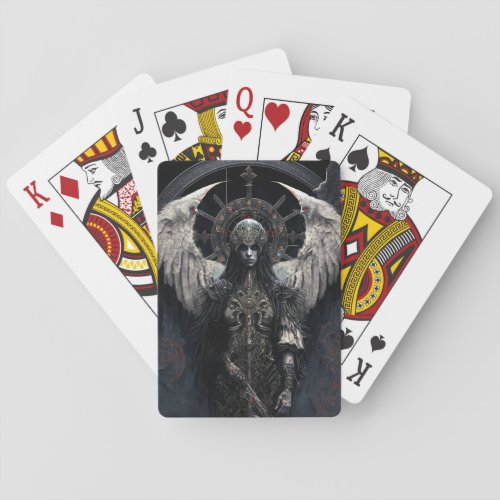 Dark Angel Gothic Fantasy Art Playing Cards