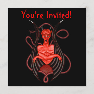 Dark Angel Invitation