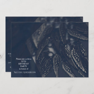Dark Angel Wings Gothic Glam Party Invitations