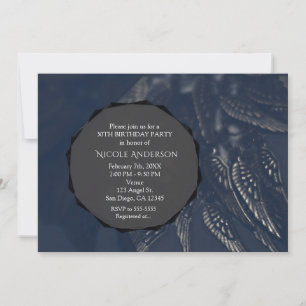 Dark Angel Wings Gothic Glam Party Invitations