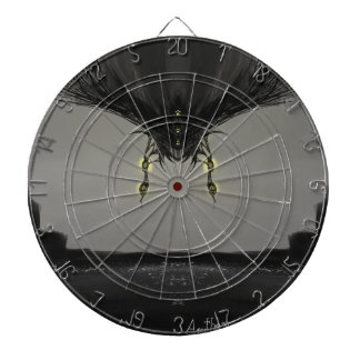 Dark Anime Fantasy Crow and Demon Art Dart Board