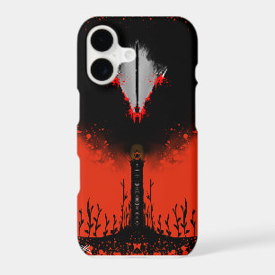 Dark Anime Fantasy Crow and Demon Art iPhone 17 Case