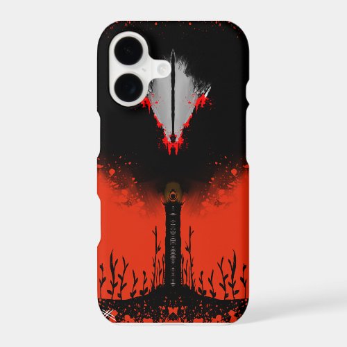 Dark Anime Fantasy Crow and Demon Art iPhone 17 Case