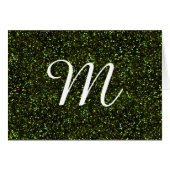 Dark Apple Green Glitter (Front Horizontal)