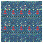 Dark Aqua Boho Sunrise | Modern Gypsy Fabric