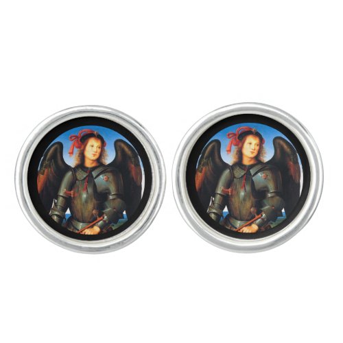 Dark Archangel Michael Cufflinks