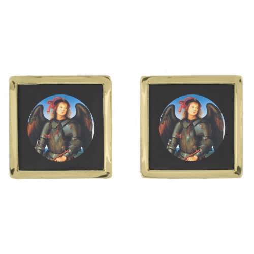 Dark Archangel Michael Cufflinks