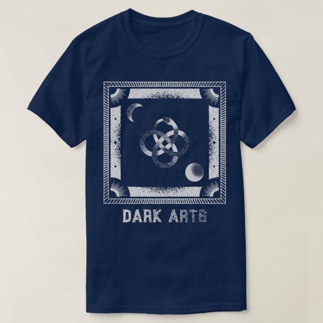 Dark Arts Occult artwork and symbols Classic TShir T-Shirt (Design Front)
